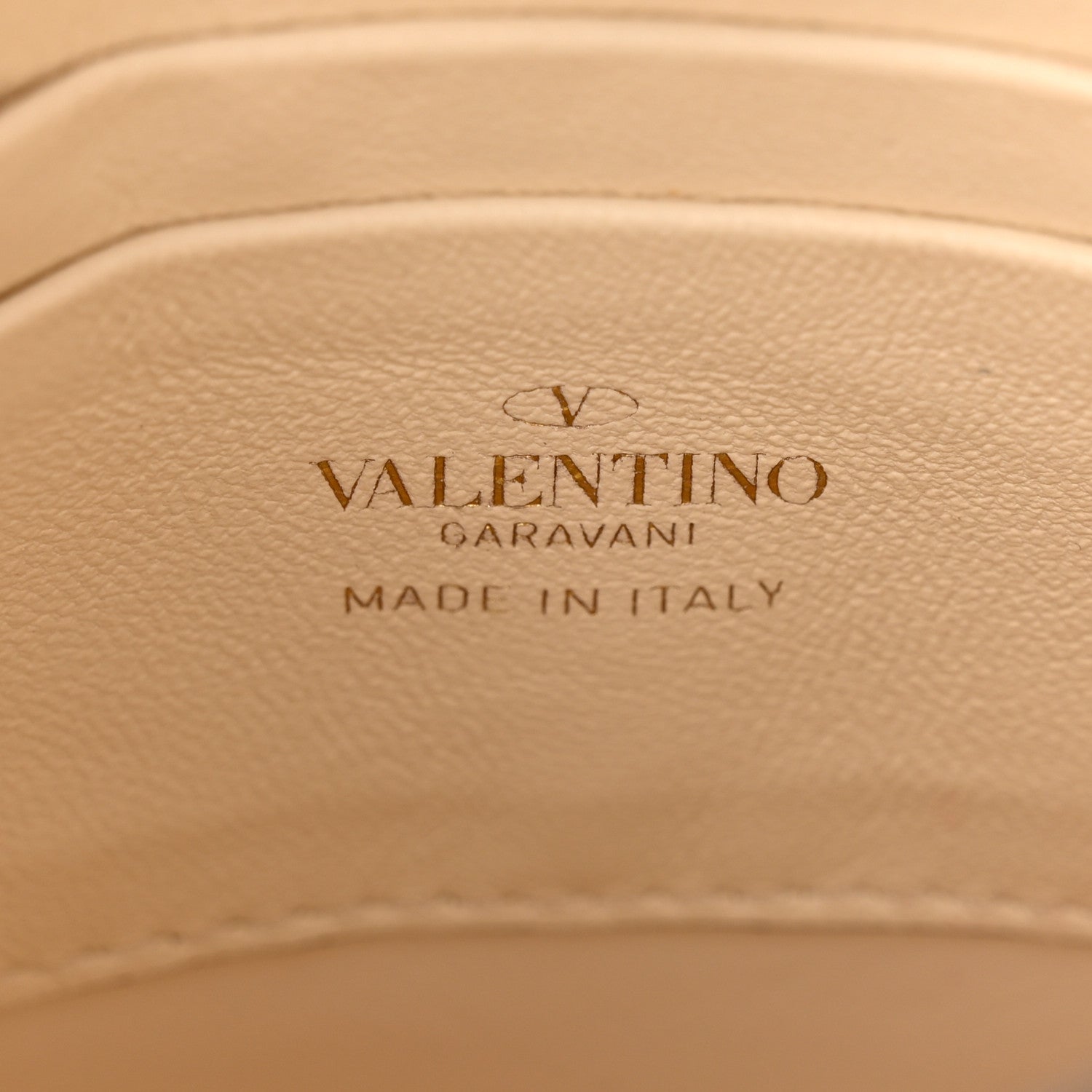 Valentino Garavani Pebbled Calfskin Rockstud North South Crossbody Bag Light Ivory 6 of 9