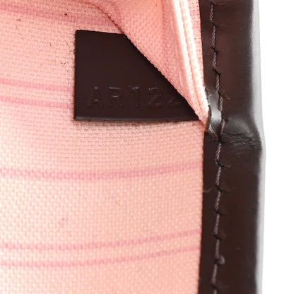 Louis Vuitton Damier Ebene Neo Neverfull MM Rose Ballerine 7 of 12