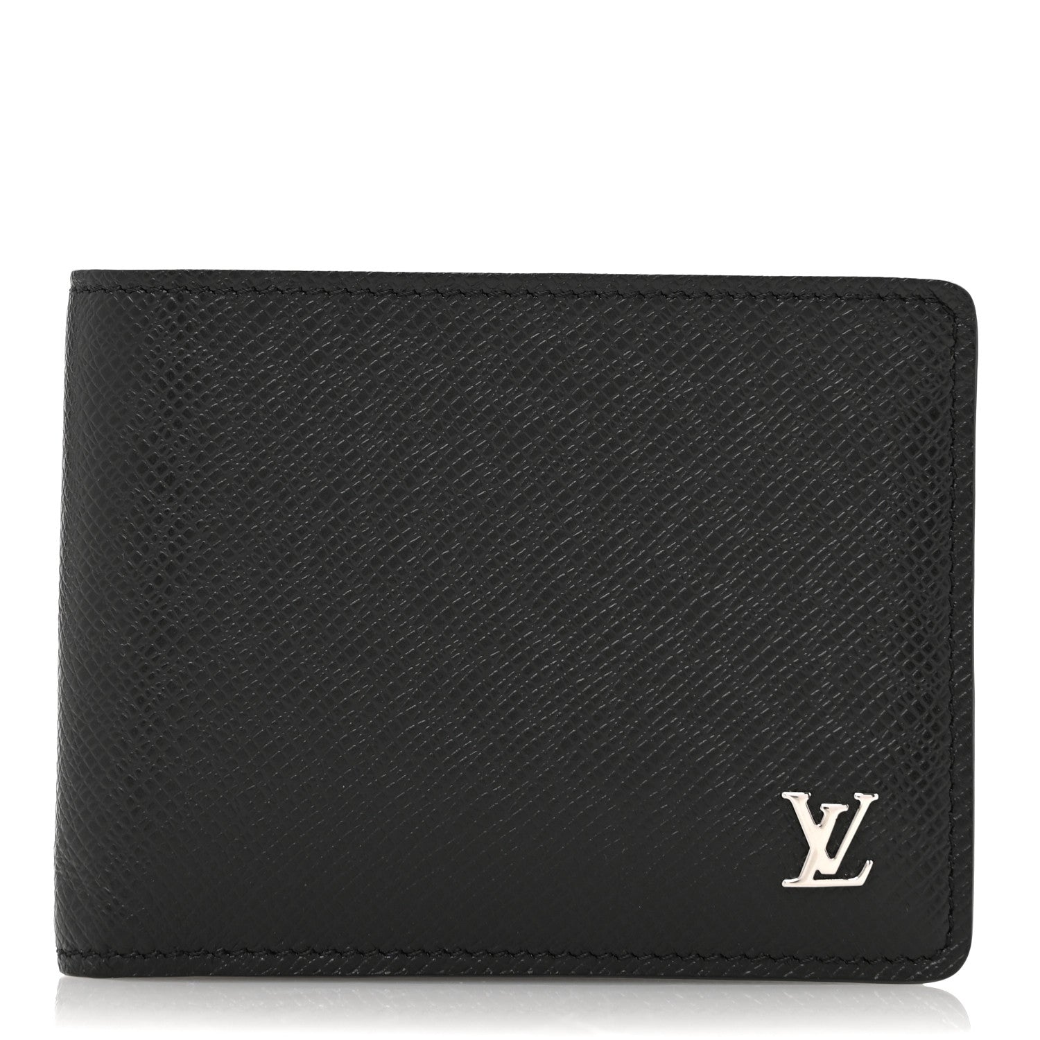 Louis Vuitton Taiga Multiple Wallet Black 1 of 8
