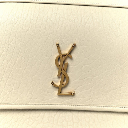 Saint Laurent Grained Lambskin Monogram Large Niki Chain Satchel Crema Soft 9 of 11