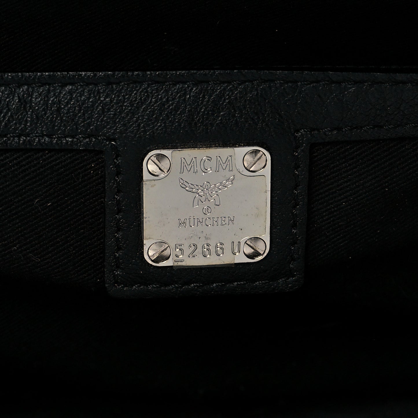 Calfskin Ottomar Monogram Fursten Belt Bag Black