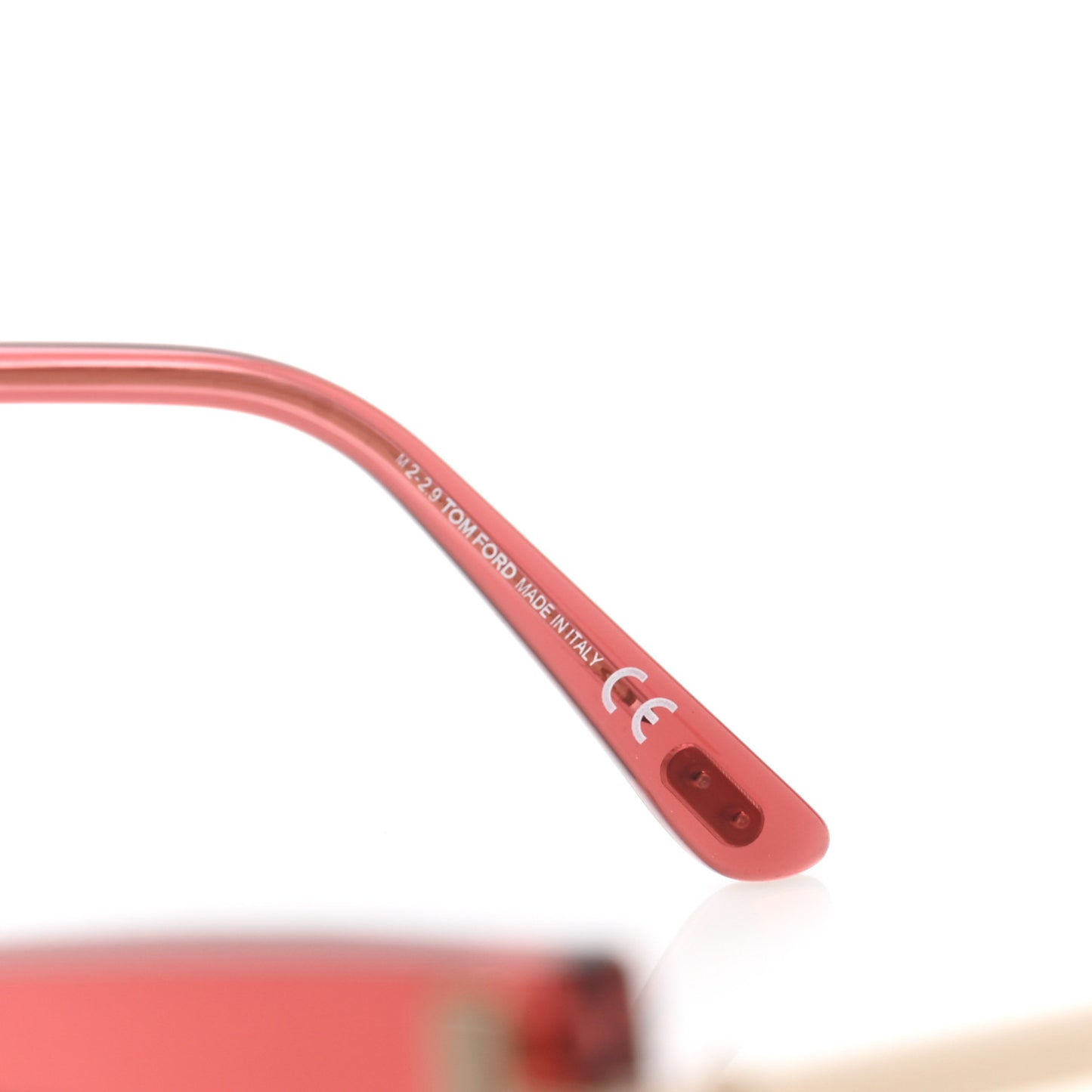 Acetate Tallulah TF767 Sunglasses Red