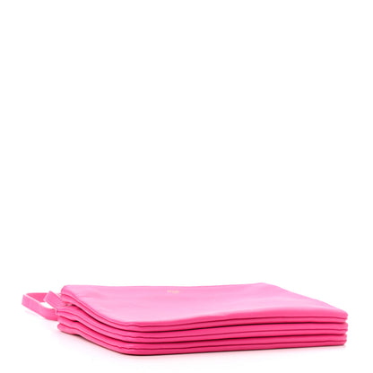 Celine Lambskin Small Trio Crossbody Bag Fluo Fuchsia 4 of 11