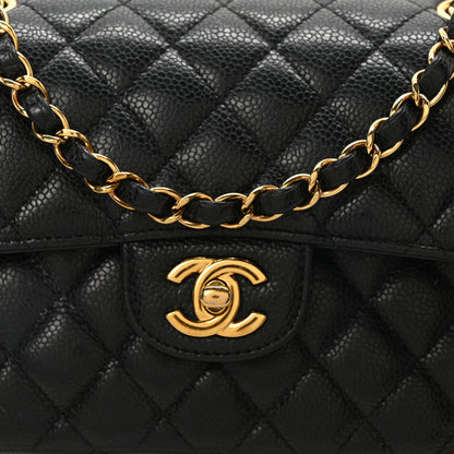 Chanel Caviar Quilted Small Double Flap Black 8 of 11