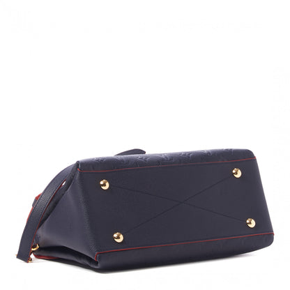 Louis Vuitton Empreinte Georges MM Marine Rouge 3 of 7