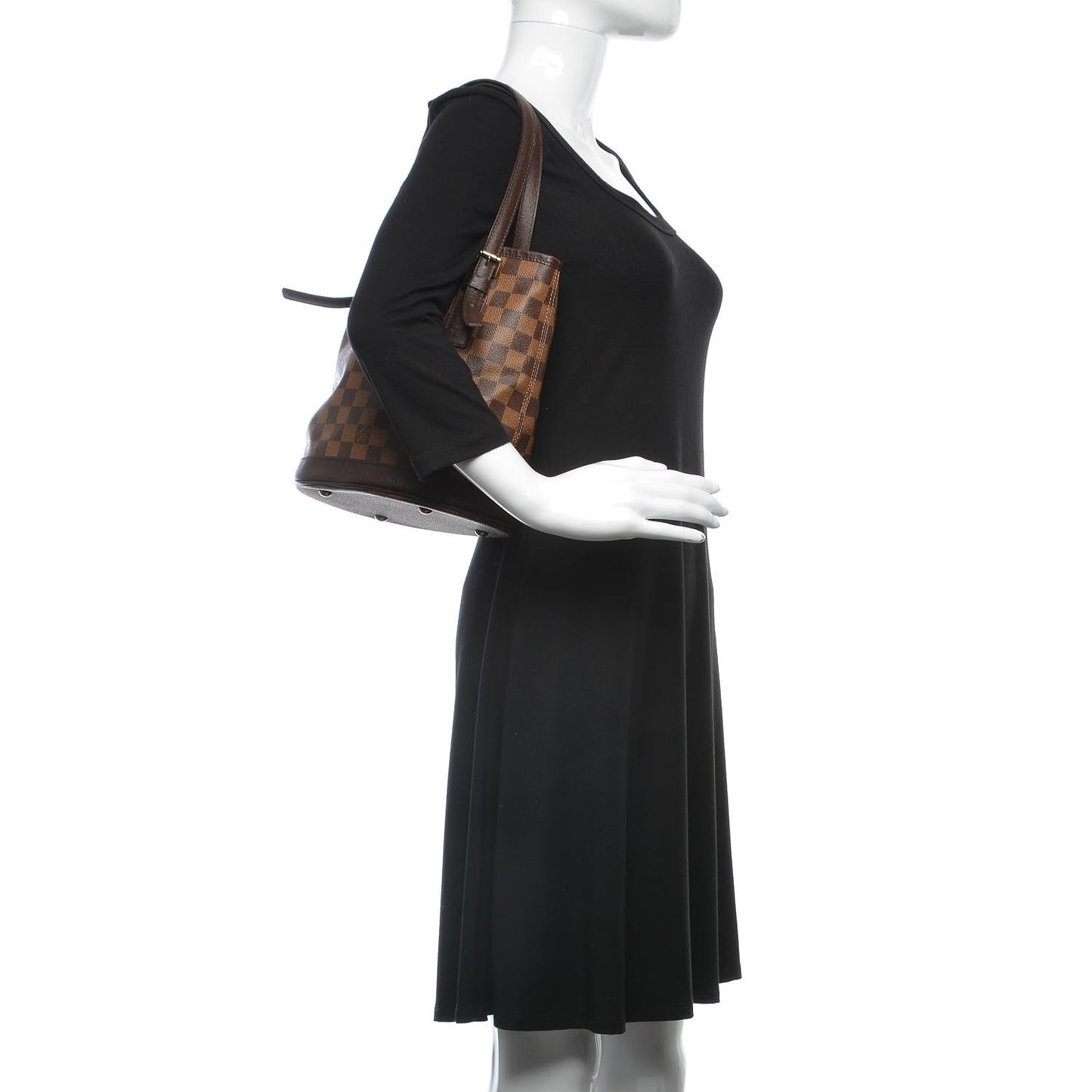 Damier Ebene Marais Bucket 23