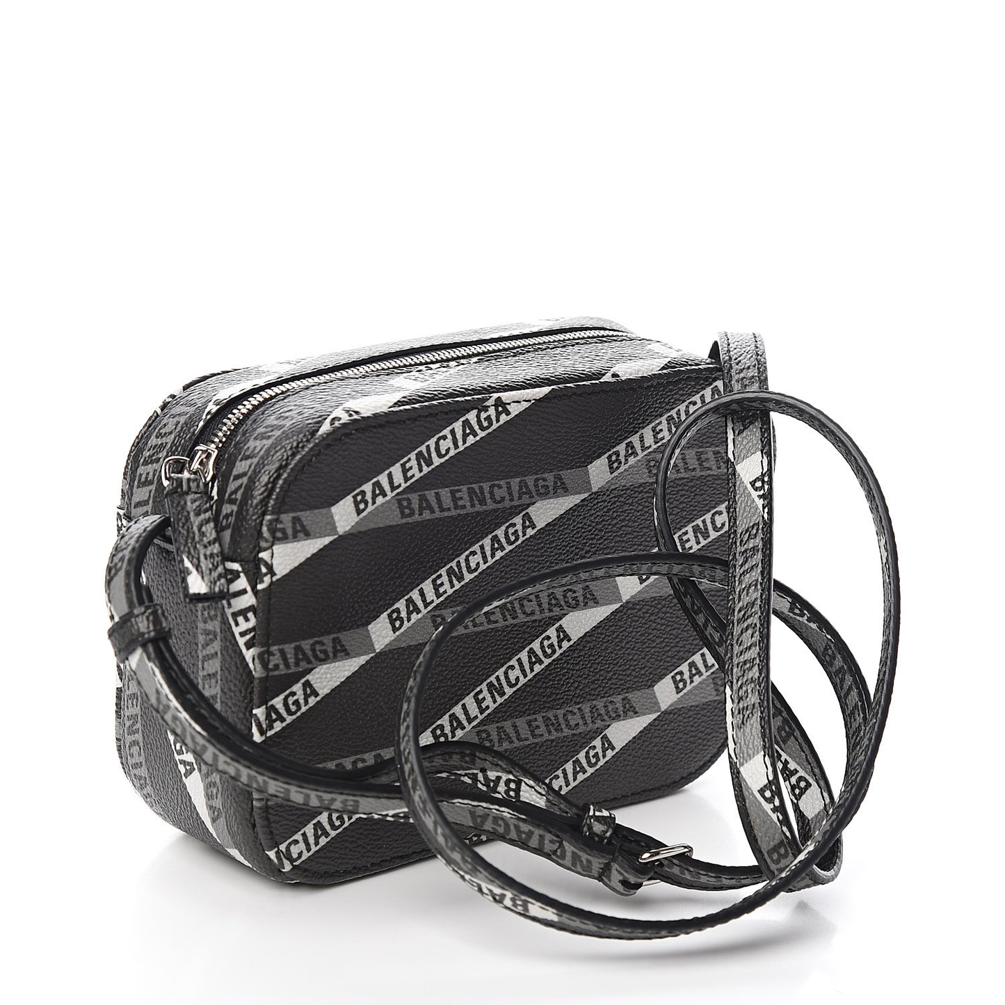 Coated Canvas Losange Monogram XS Camera Bag Black Grey