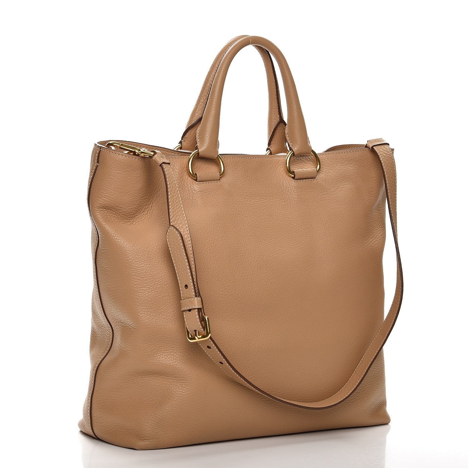 Prada Vitello Daino Tote Sughero 4 of 13