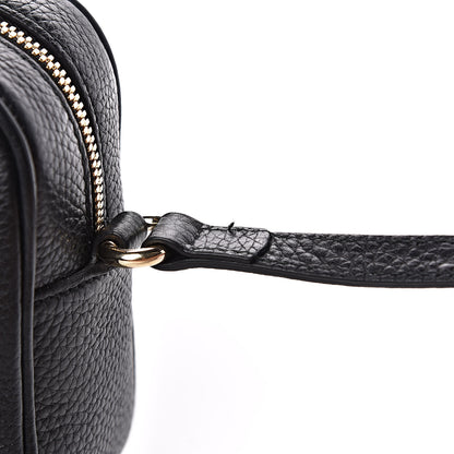 Gucci Pebbled Calfskin Small Soho Disco Bag Black 8 of 11