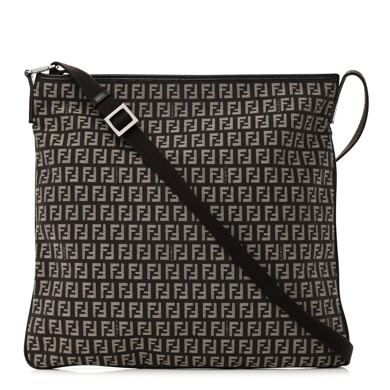 Fendi Zucchino Crossbody Bag Tobacco Brown 1 of 10