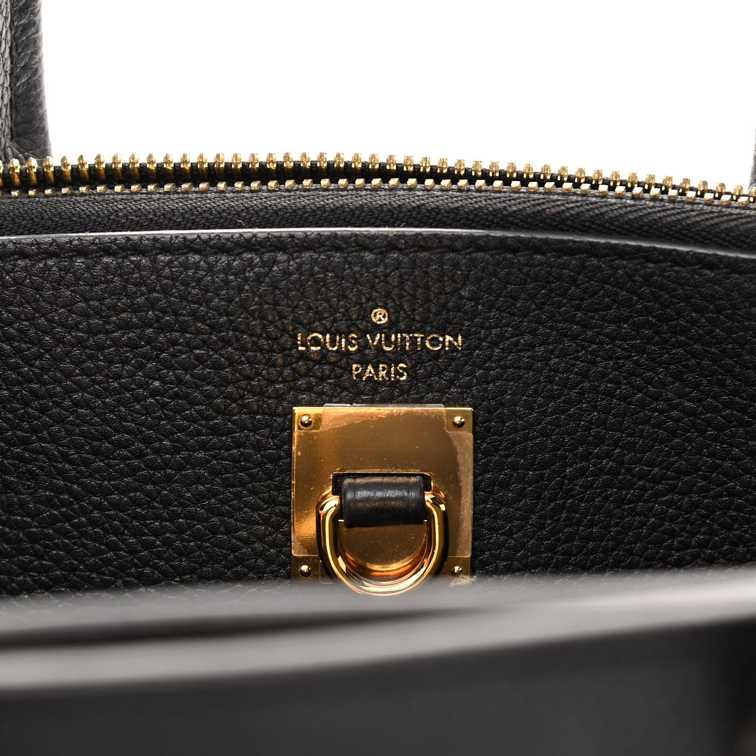 Louis Vuitton Taurillon City Steamer MM Black 6 of 14