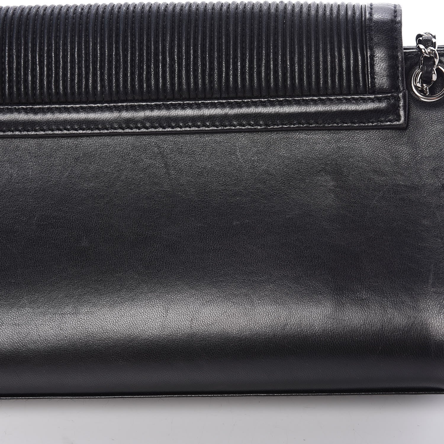 Chanel Lambskin Mademoiselle Accordion Flap Black 11 of 15