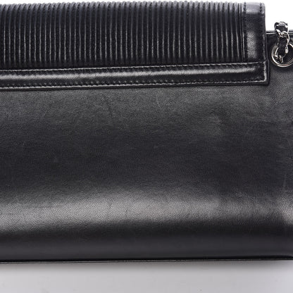 Chanel Lambskin Mademoiselle Accordion Flap Black 11 of 15