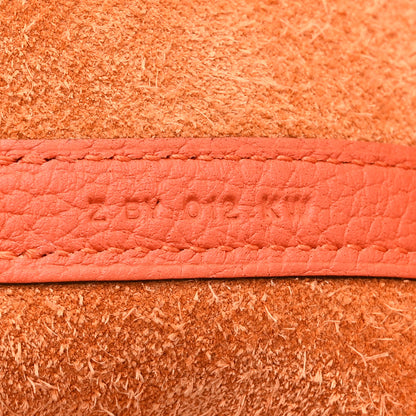 Hermes Taurillon Clemence Picotin Lock 22 MM Orange 7 of 10