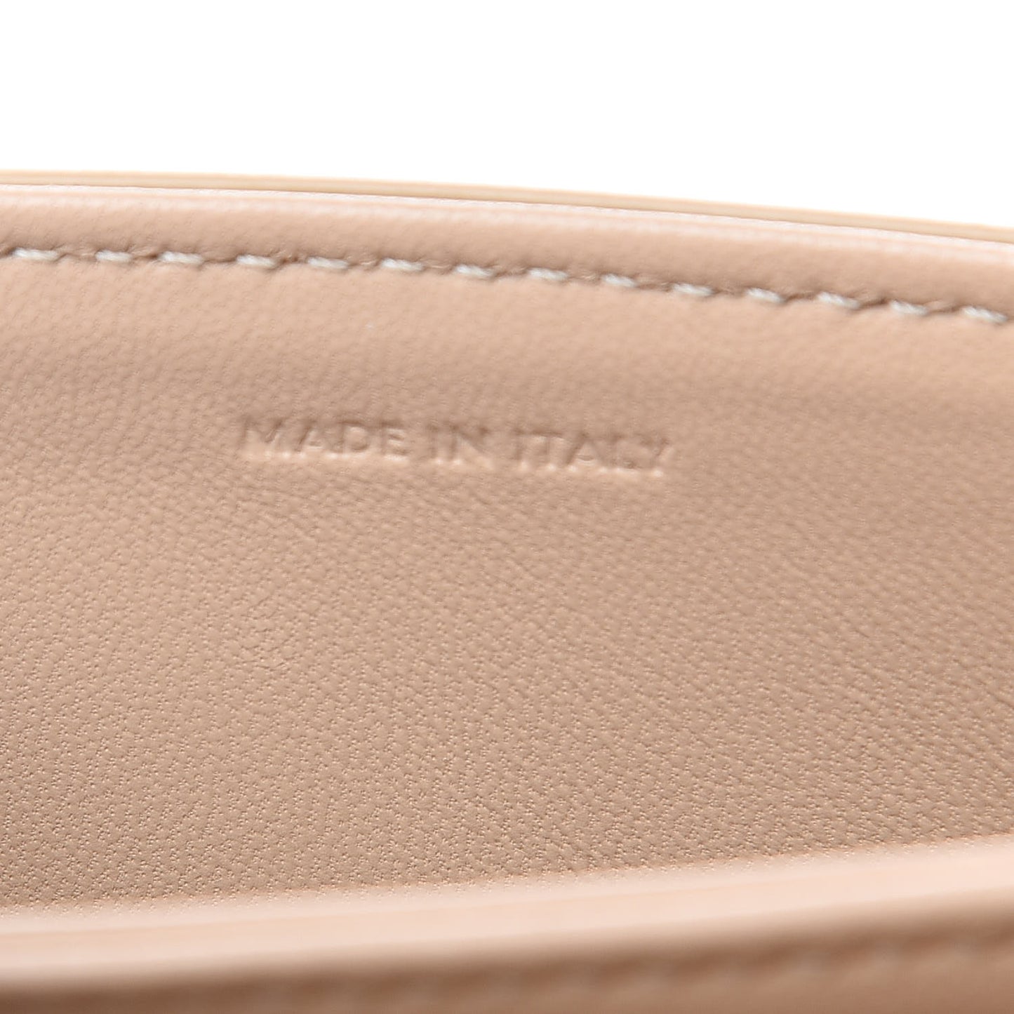 Shiny Calfskin Large Triomphe Nude
