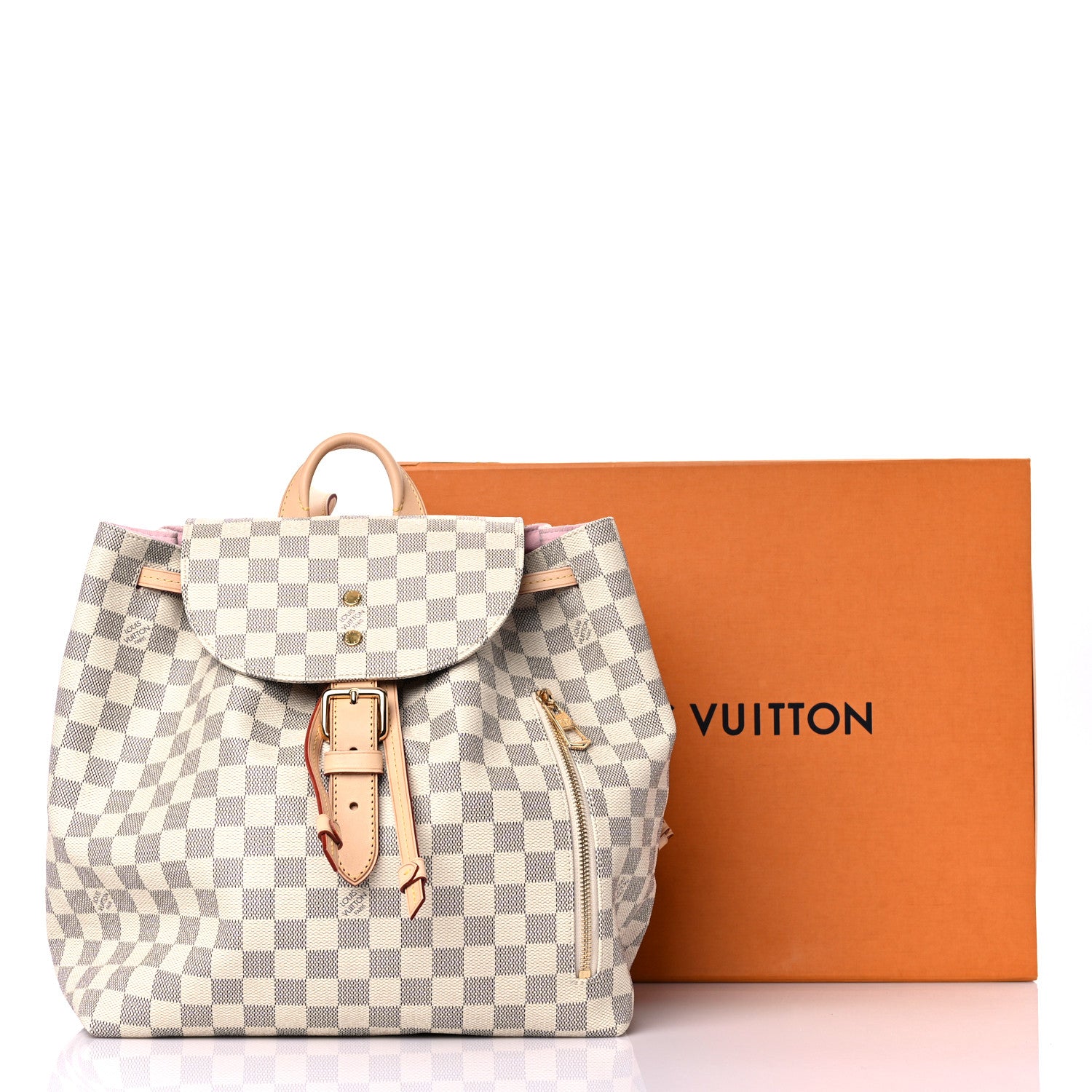 Louis Vuitton Damier Azur Sperone Backpack 9 of 9