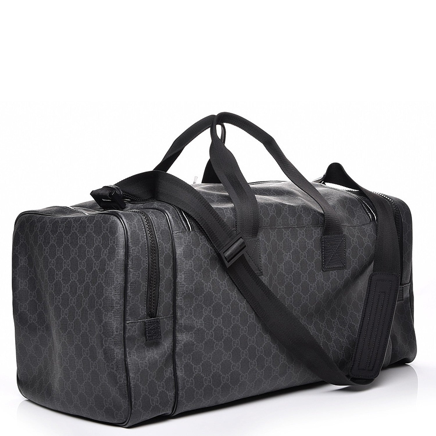 Gucci GG Plus Monogram Large Duffle Black 3 of 8