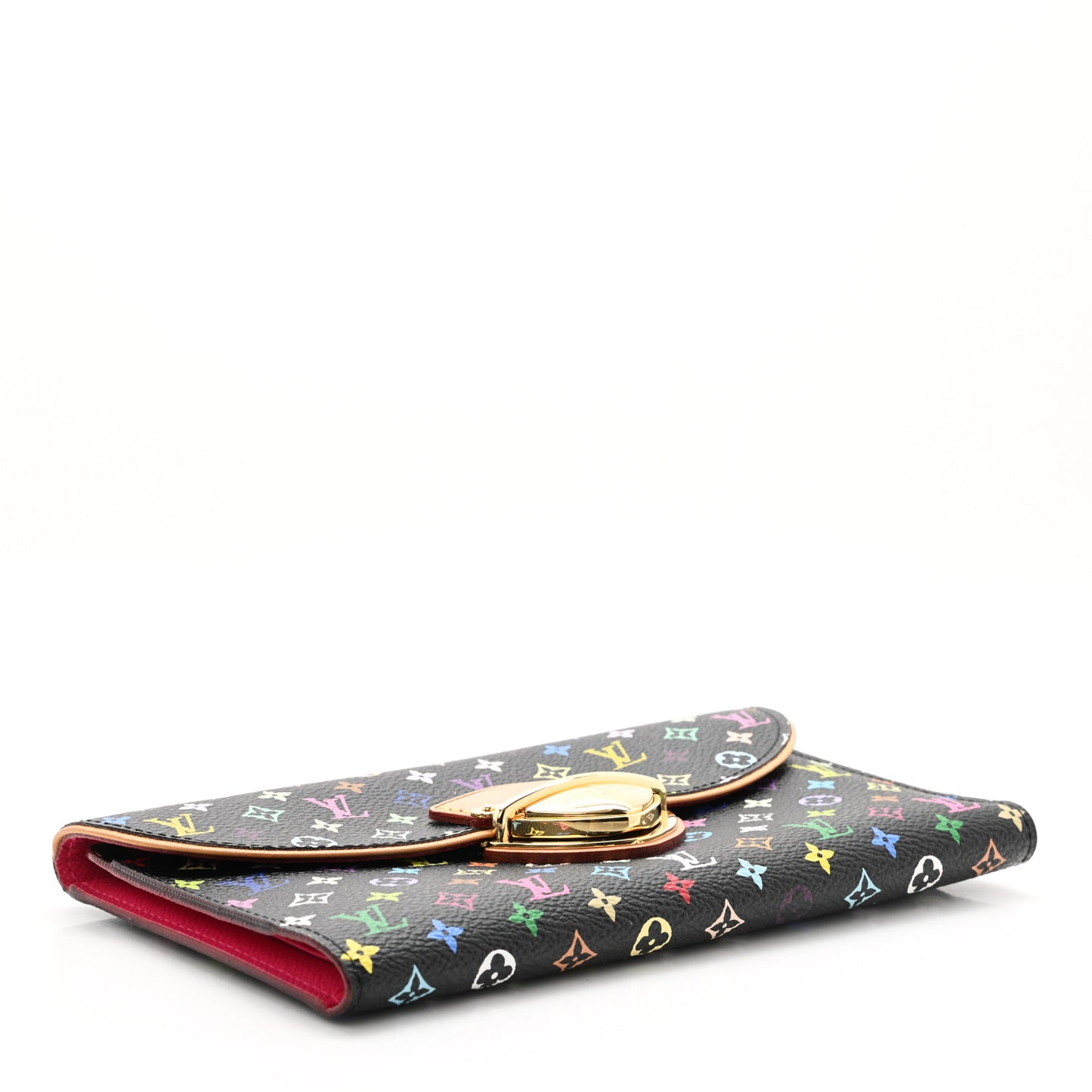 Monogram Multicolor Eugenie Wallet Black Grenade