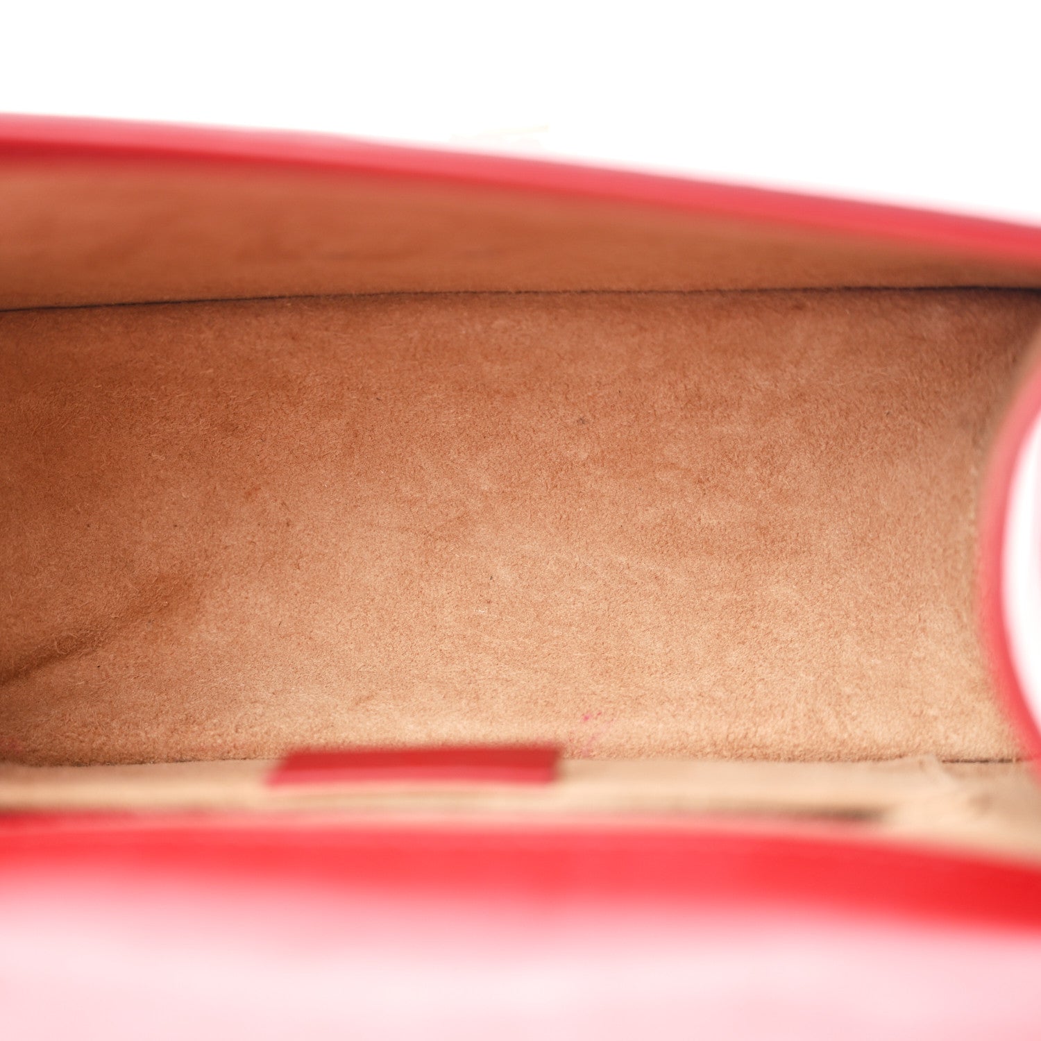 Gucci Calfskin Mini Sylvie Top Handle Bag Hibiscus Red 5 of 13