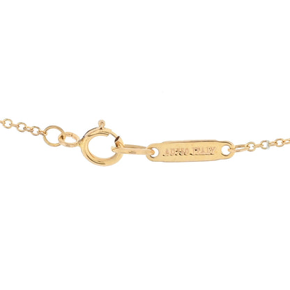 Tiffany 18K Rose Gold Atlas Open Pendant Necklace 3 of 3