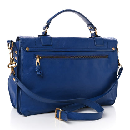 Proenza Schouler Lambskin Medium PS1 Satchel Royal Blue 2 of 4