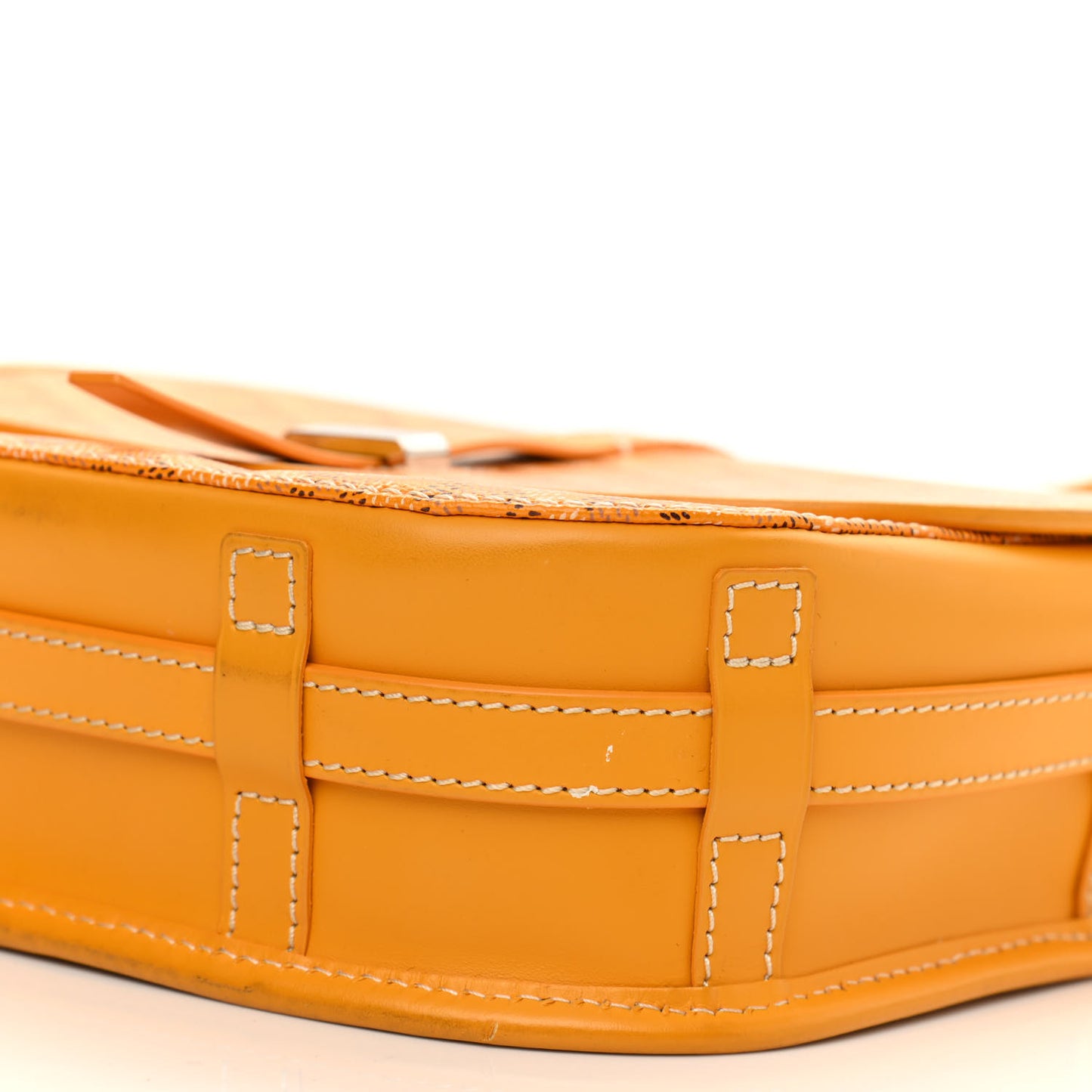 Goyardine Belvedere II PM Messenger Bag Yellow