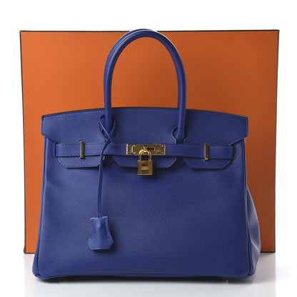 Hermes Epsom Birkin 30 Bleu Electrique 11 of 11