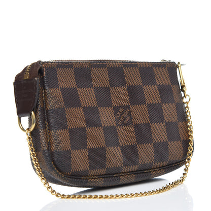Louis Vuitton Damier Ebene Mini Pochette Accessories 3 of 7