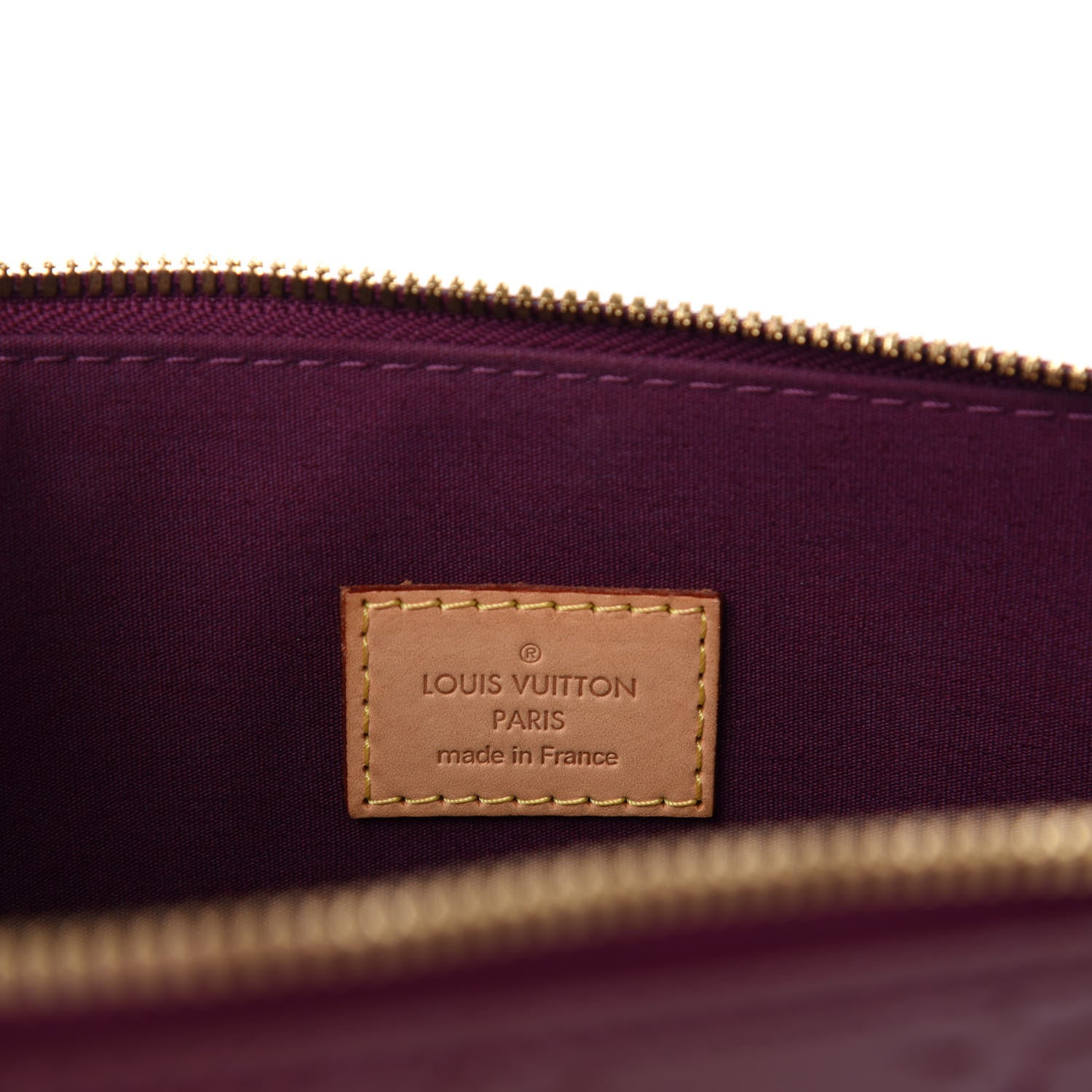 Louis Vuitton Vernis Alma GM Violet 9 of 11
