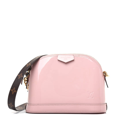 Louis Vuitton Vernis Monogram Alma Mini Rose Ballerine 2 of 21