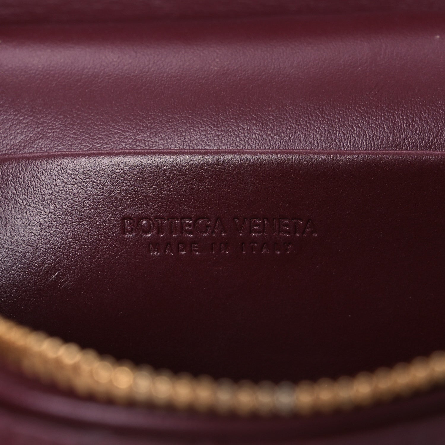 Bottega Veneta Calfskin Intrecciato Bang Bang Vanity Case Mahogany 6 of 12