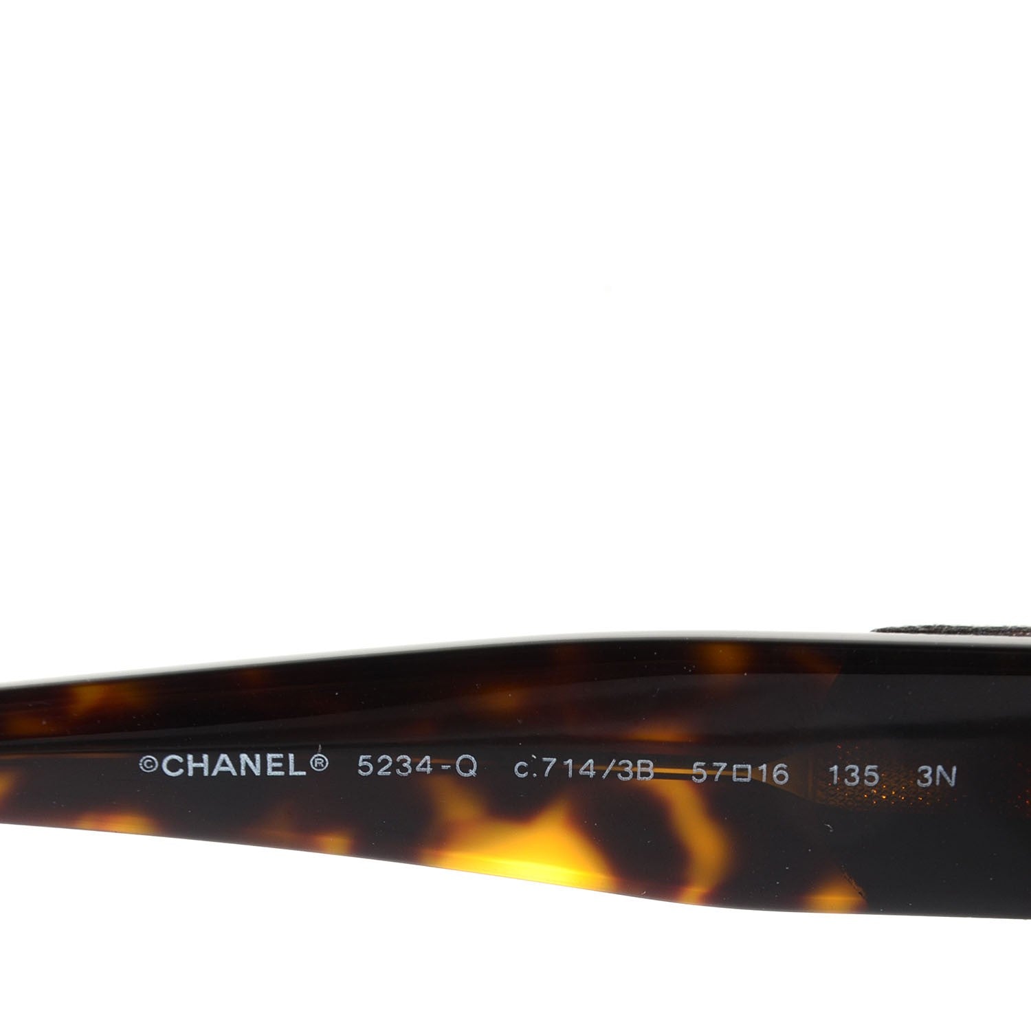 Chanel CC Turnlock Sunglasses 5234 Q Tortoise 5 of 7