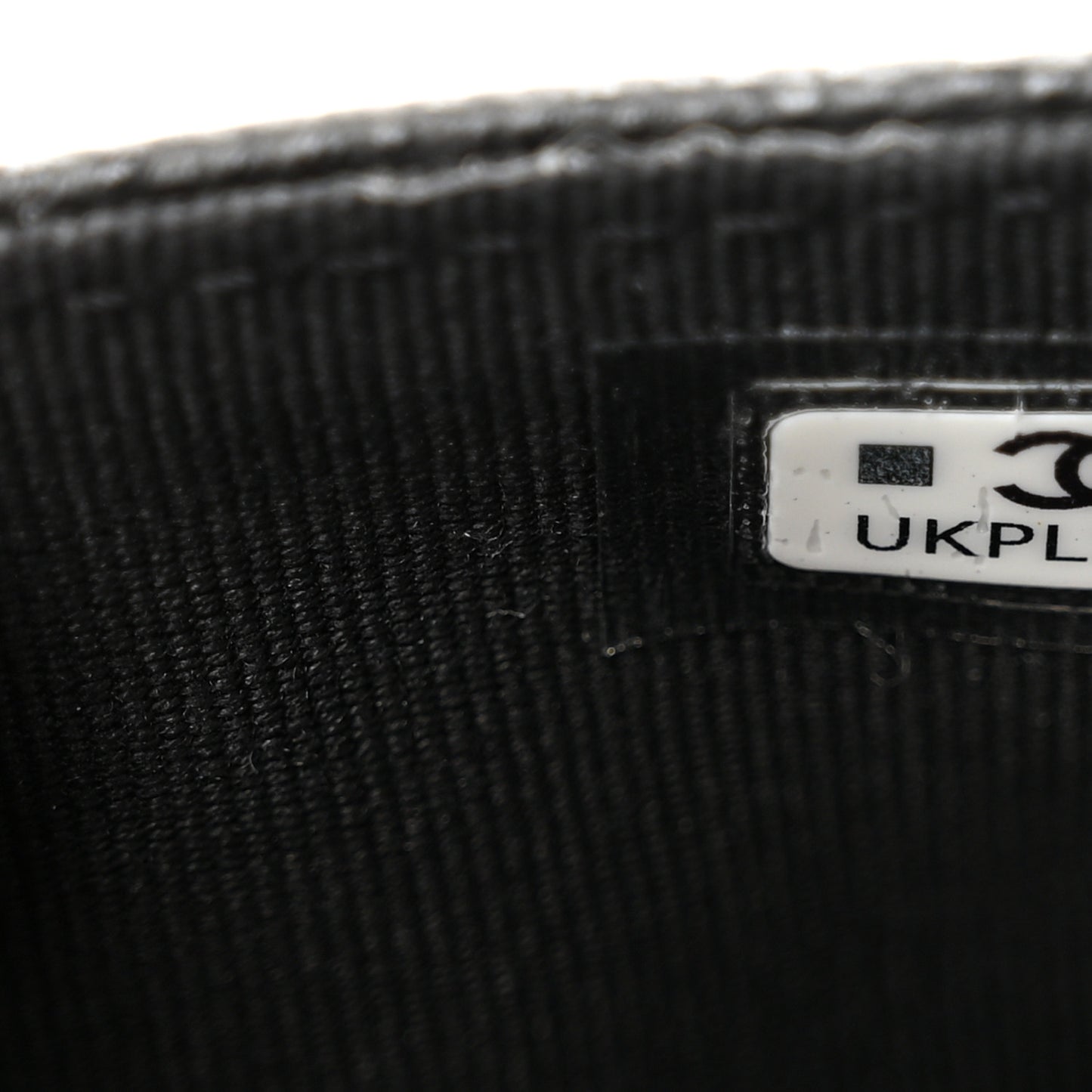 Caviar Quilted Chain Camera Bag Black