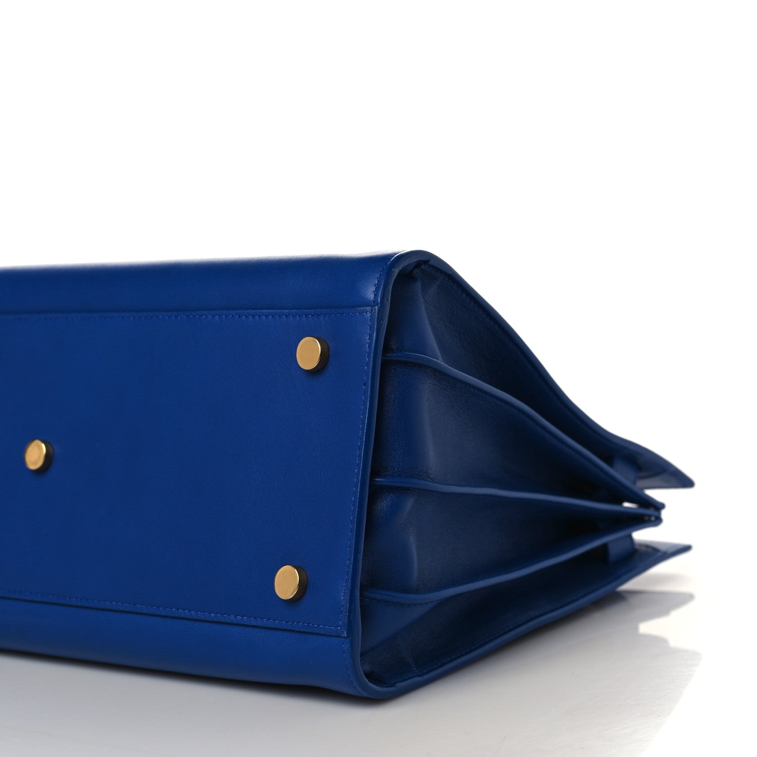 Saint Laurent Calfskin Small Sac De Jour Blue Majorelle 9 of 9