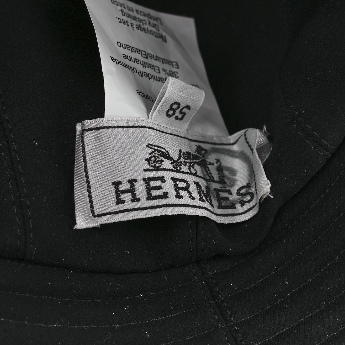 Cotton Eden Bucket Hat 58 Black