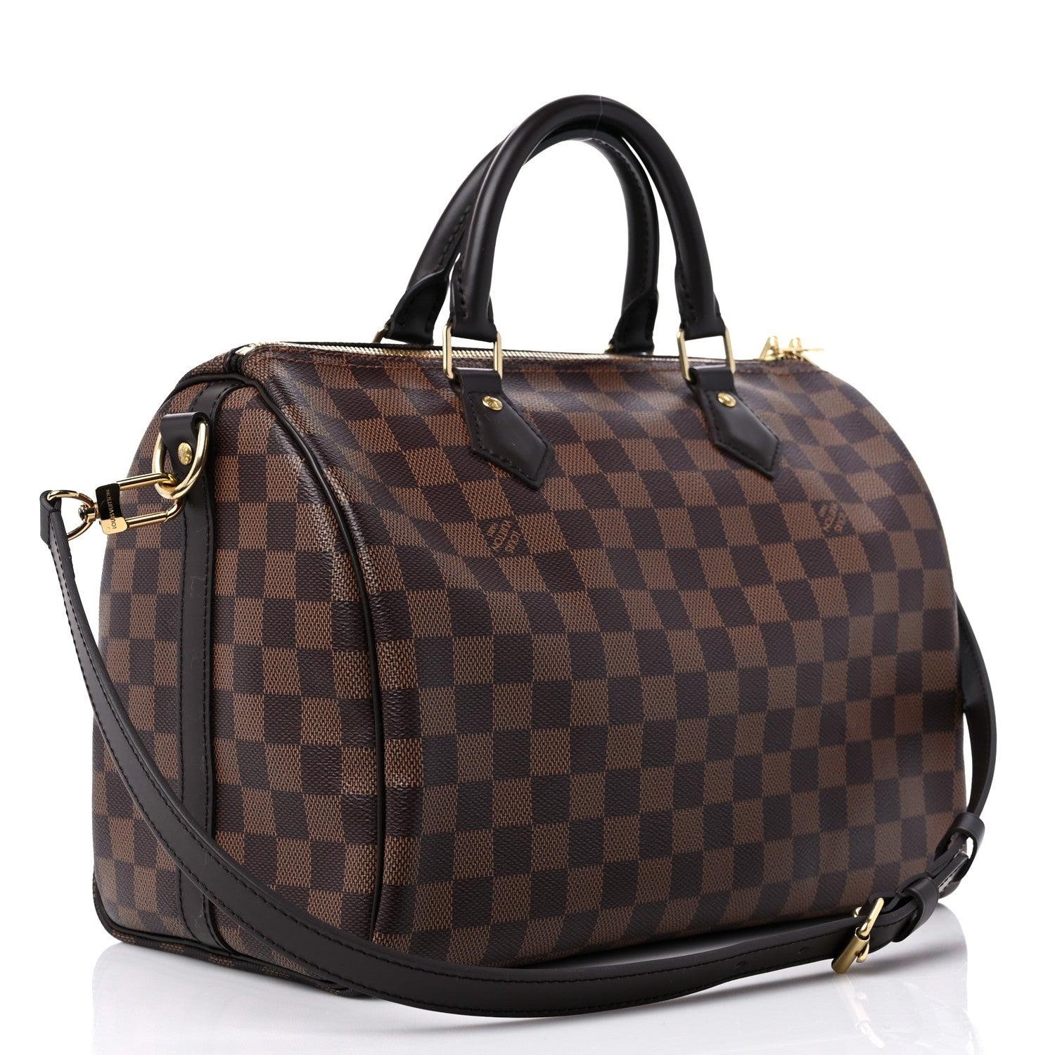 Louis Vuitton Damier Ebene Speedy Bandouliere 30 3 of 8