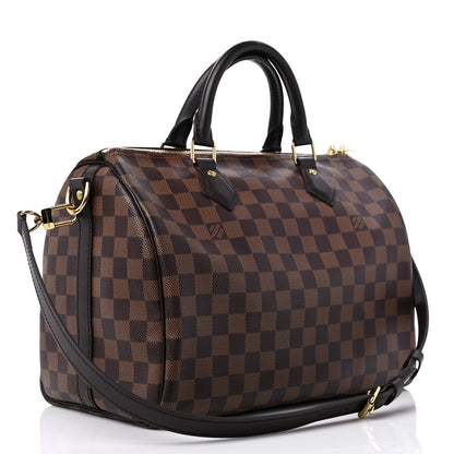Louis Vuitton Damier Ebene Speedy Bandouliere 30 3 of 8