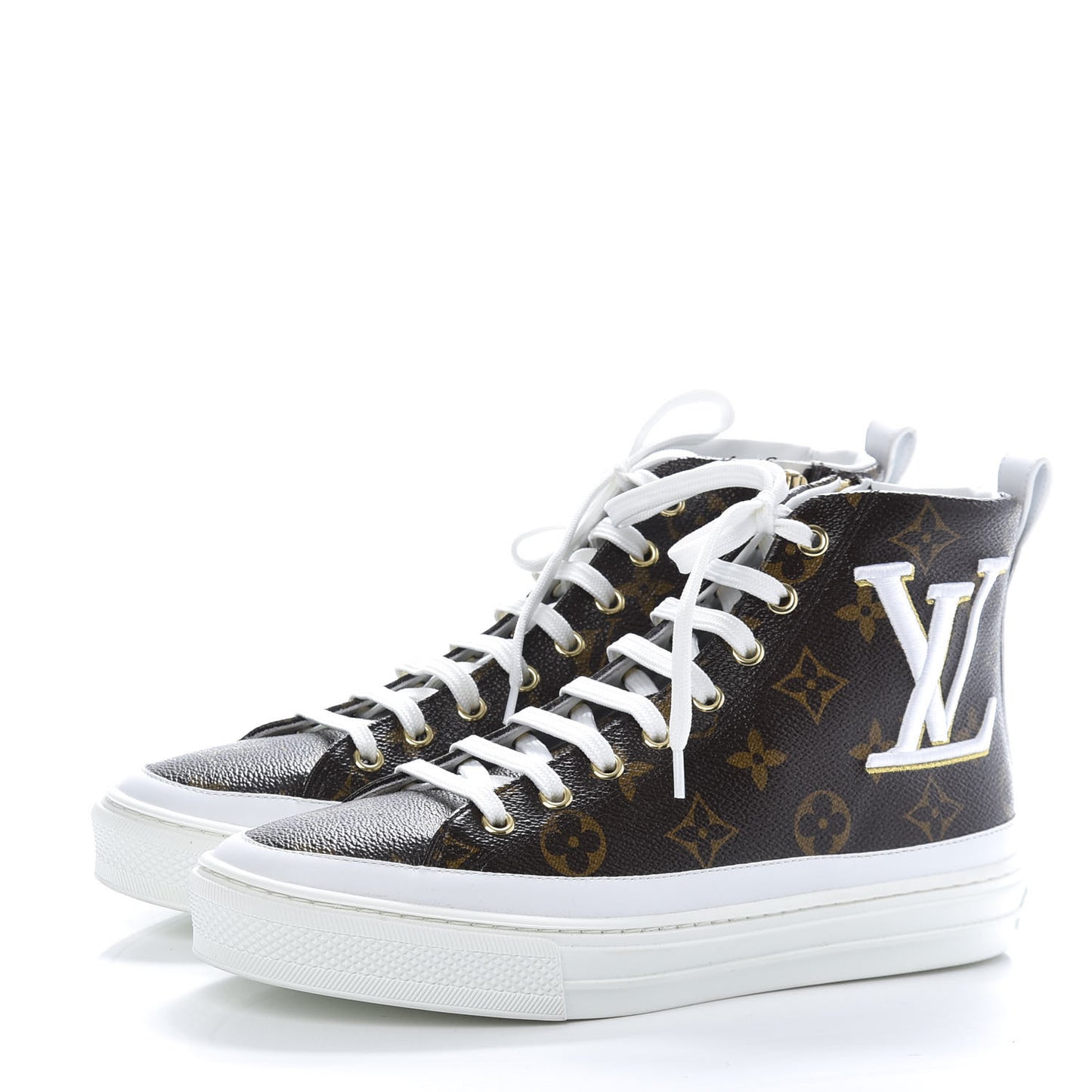 Patent Monogram Stellar Sneaker Boots 37.5