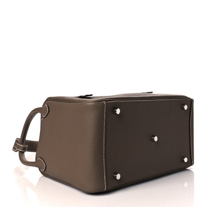 Hermes Taurillon Clemence Lindy 30 Etoupe 4 of 11