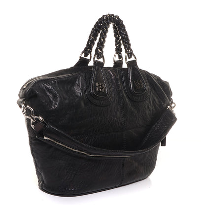 Givenchy Wrinkled Lambskin Large Chain Wrap Nightingale Black 3 of 10