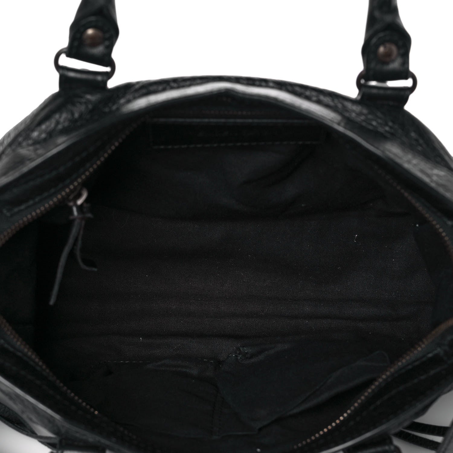 Balenciaga Agneau Classic Hardware Graffiti Handles S City Black 5 of 11