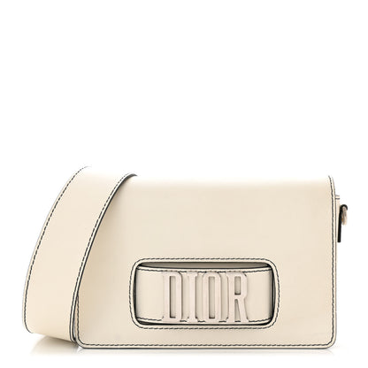 Christian Dior Smooth Calfskin Dio(r)evolution Flap Bag Off White 1 of 14