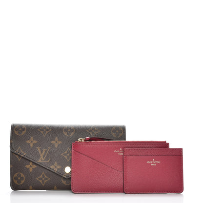 Louis Vuitton Monogram Jeanne Wallet Fuchsia 7 of 9