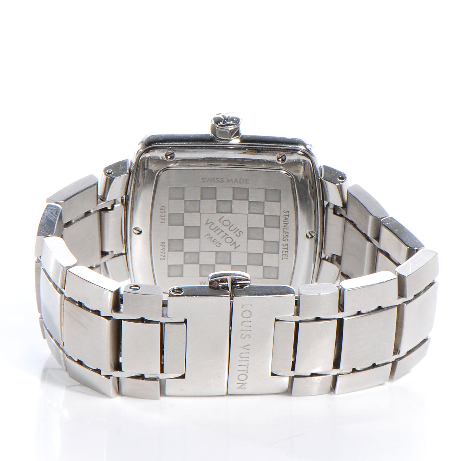 Louis Vuitton Stainless Steel 35mm Speedy Duo Jet GMT Quartz Watch Blue 3 of 6