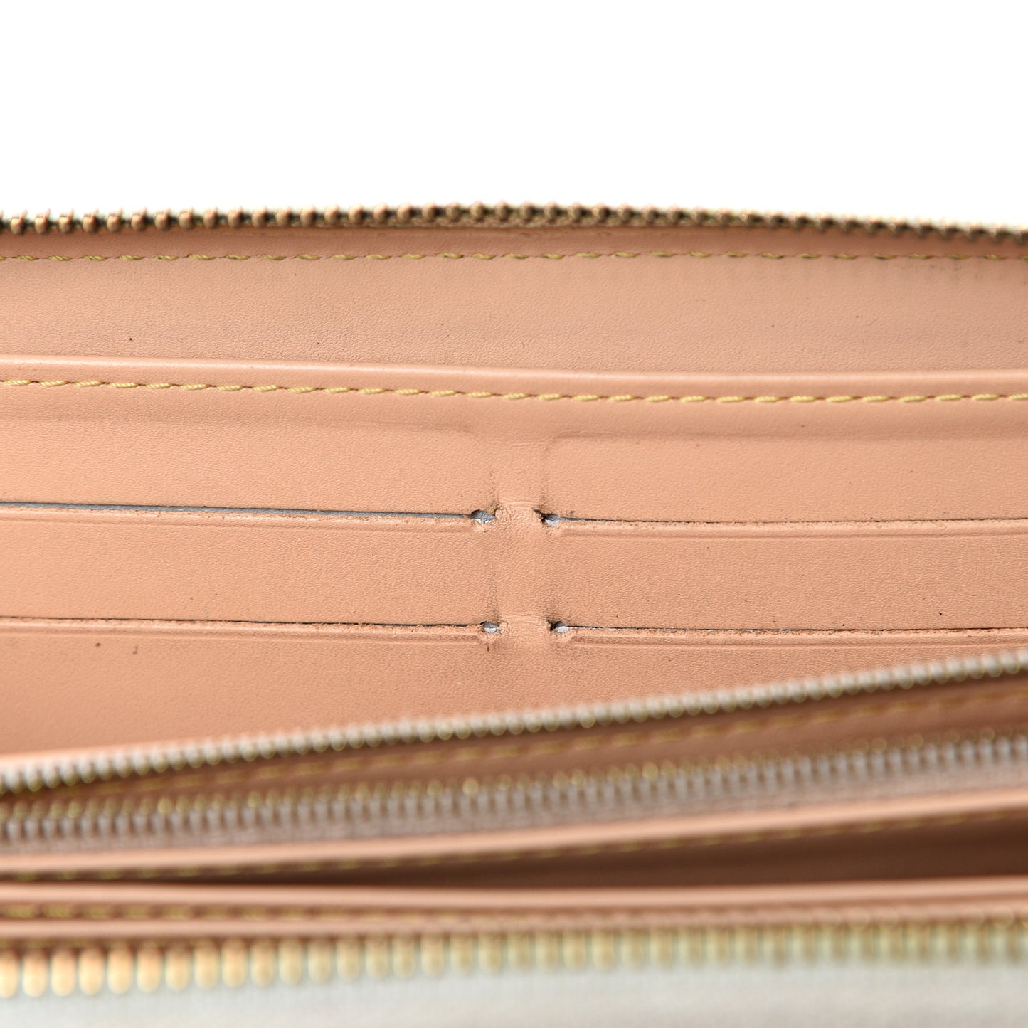 Monogram Multicolor Zippy Wallet White