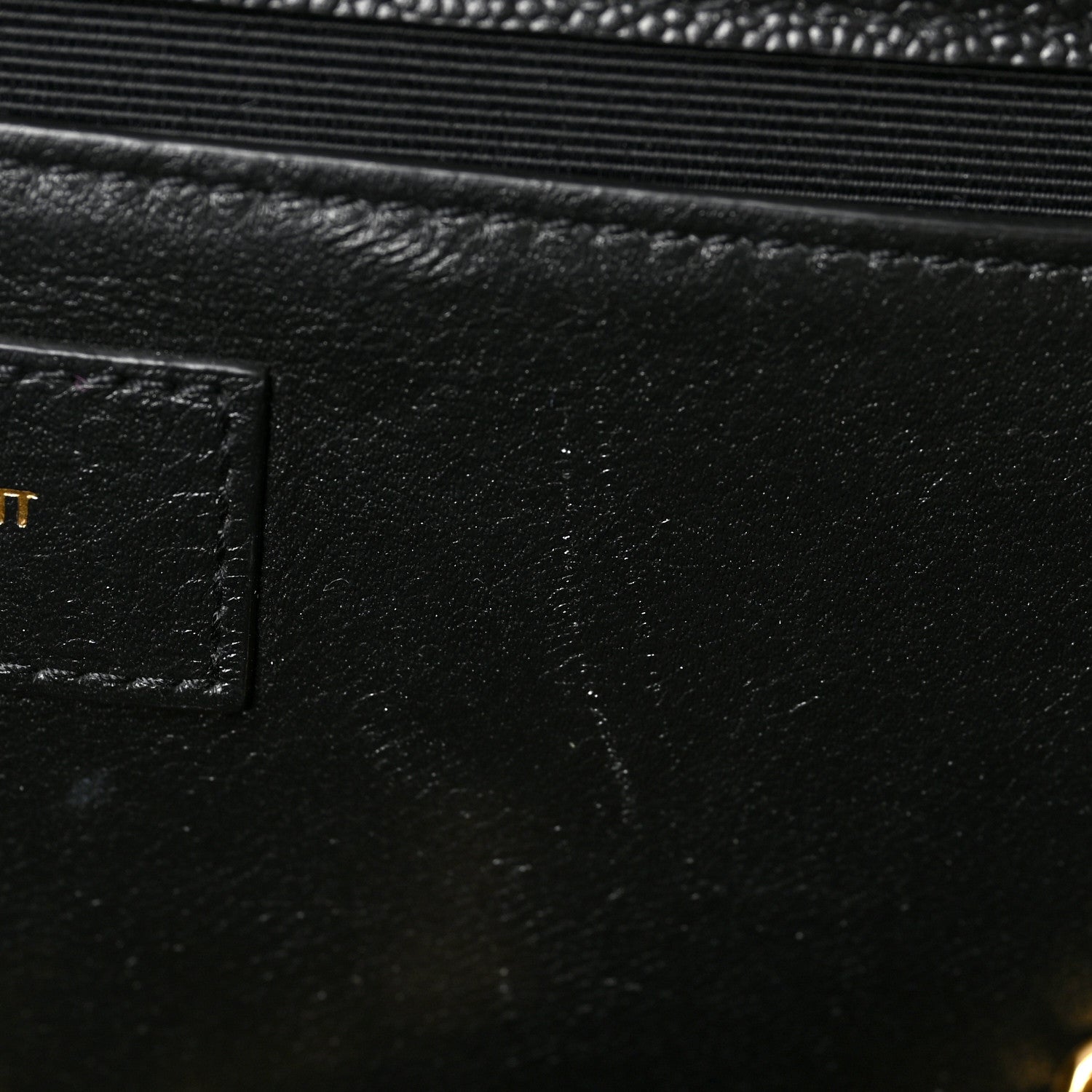 Saint Laurent Grain De Poudre Textured Mixed Matelasse Triquilt Medium Monogram Satchel Black 11 of 13