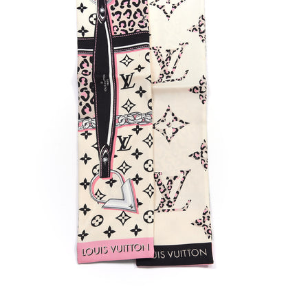 Louis Vuitton Silk Monogram Wild At Heart Bandeau Cream 2 of 3