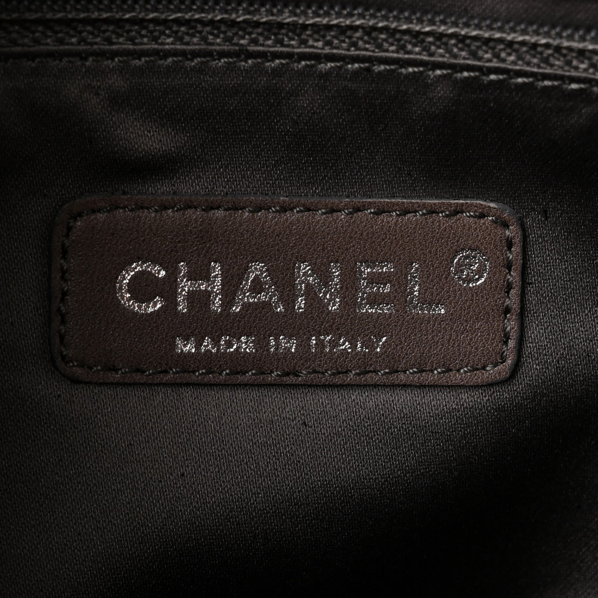 Chanel Coated Canvas Quilted Le Marais Flap Black 6 of 10