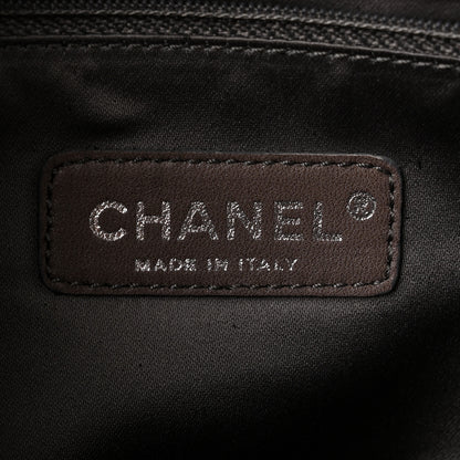 Chanel Coated Canvas Quilted Le Marais Flap Black 6 of 10