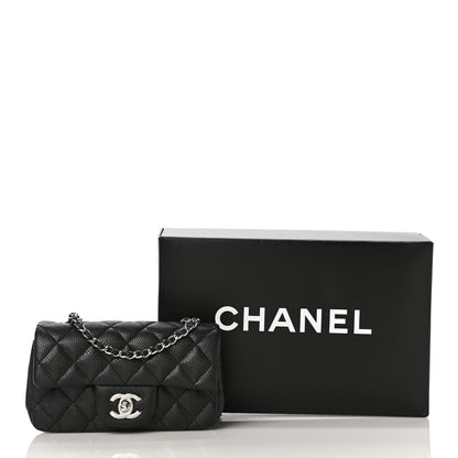 Chanel Caviar Quilted Extra Mini Flap Black 11 of 11